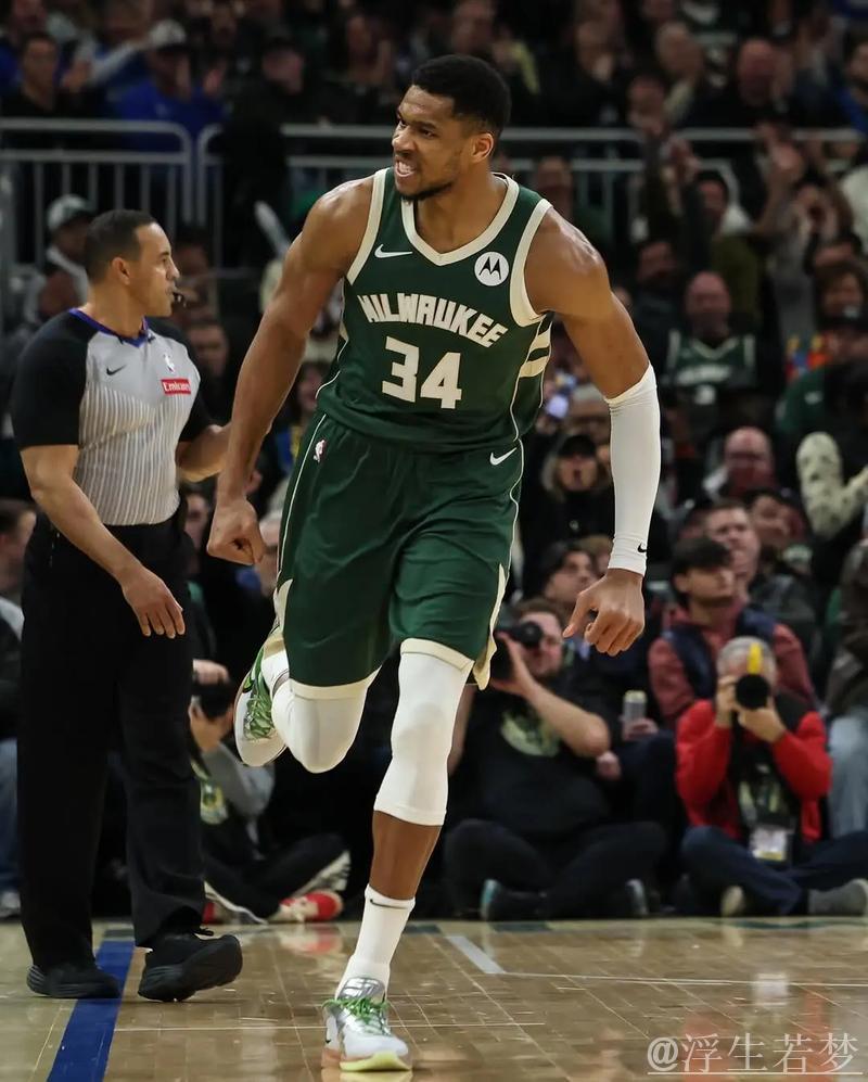 字母哥砍30+9难救主 雄鹿负尼克斯